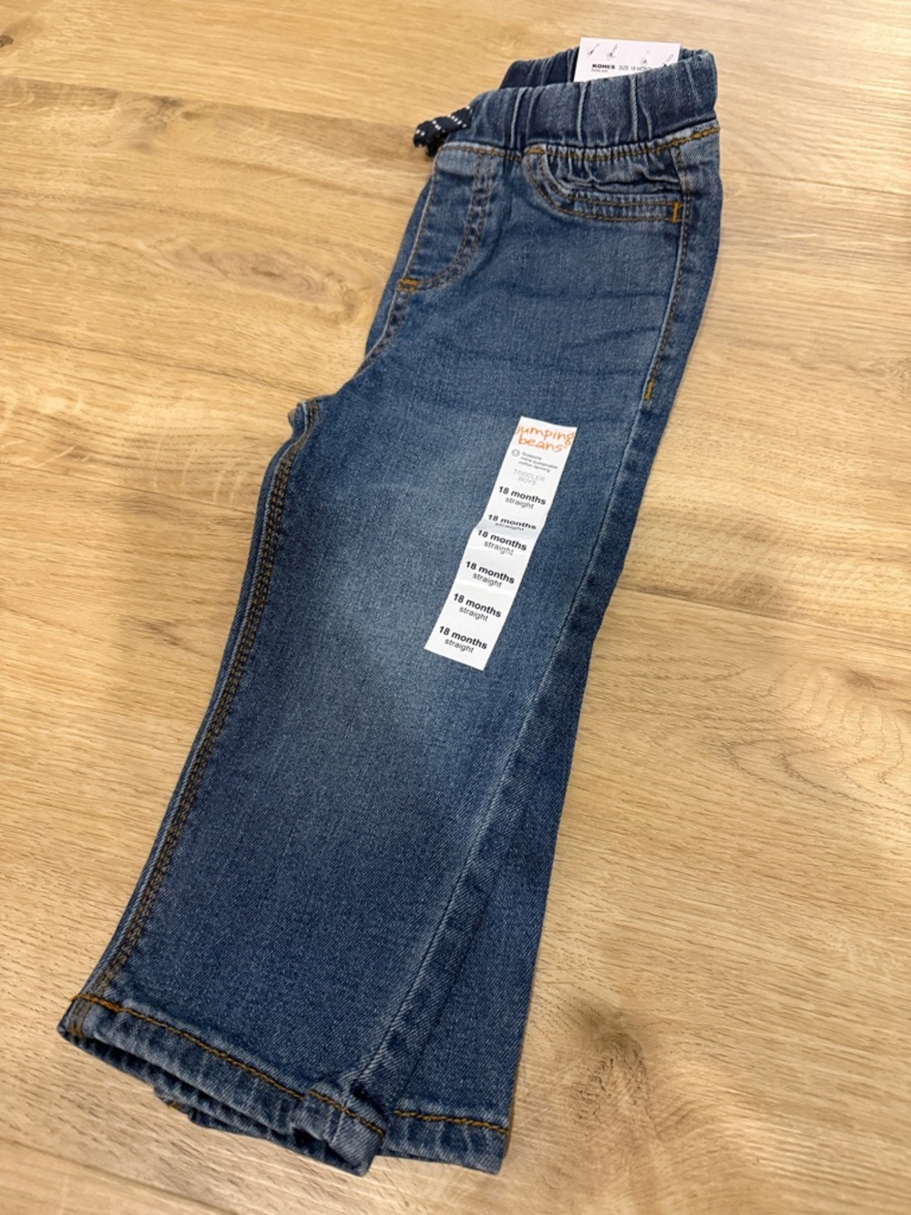 jumping beans Blue Elastic Waist Jeans